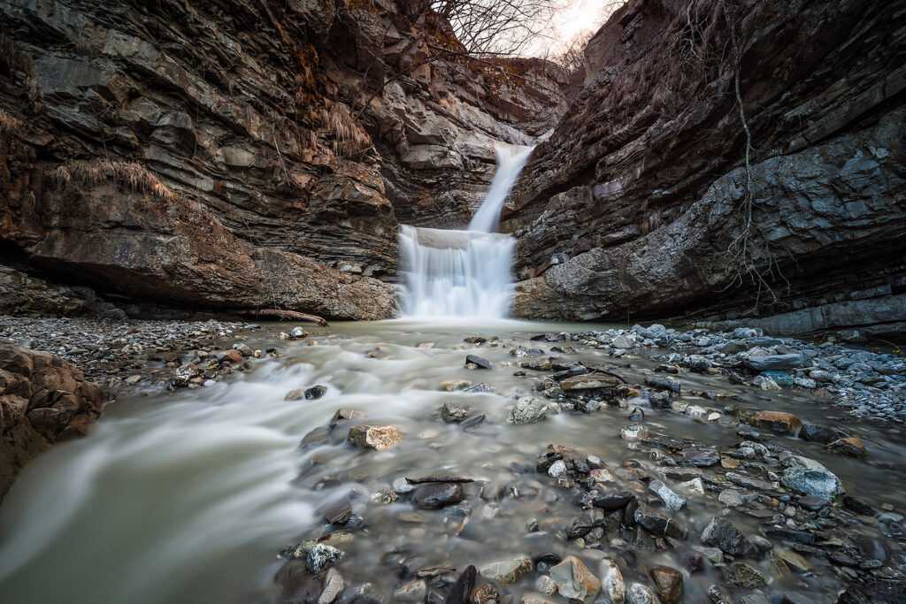 cascata del perino val trebbia